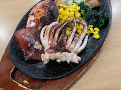 蒜香鸡排配鱿鱼-萨莉亚意式餐厅(东川路店)