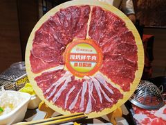 鲜切牛三拼-海底捞火锅(牡丹园店)