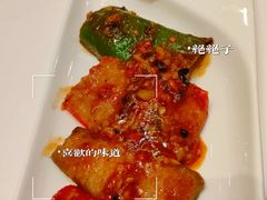豉油煎酿三宝-明阁 Ming Court(广州朗豪酒店)
