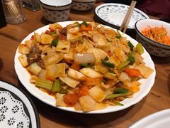 炒面片-巴依老爷新疆美食(常营店)