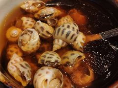 古越陈酿煮花螺-杭州西子湖四季酒店·金沙厅