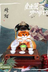 -后宫·古装汉服京剧儿童亲子全家福摄影