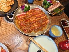 -明洞阿姨·韩式酱蟹烤肉·创意料理(三元桥店)