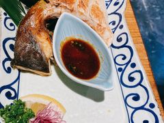 盐烤鰤鱼下巴-阿吾罗·月咏精致日料(港汇恒隆广场店)