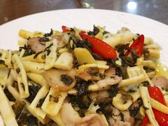 酸菜炒竹笋-周正水煮活鱼·吊水鱼(万科店)