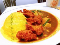 炸鸡块咖喱蛋包饭-池奈·日式咖喱蛋包饭(老城根Gpark店)