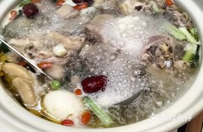 Stewed Free-range Chicken with Free-range Eggs