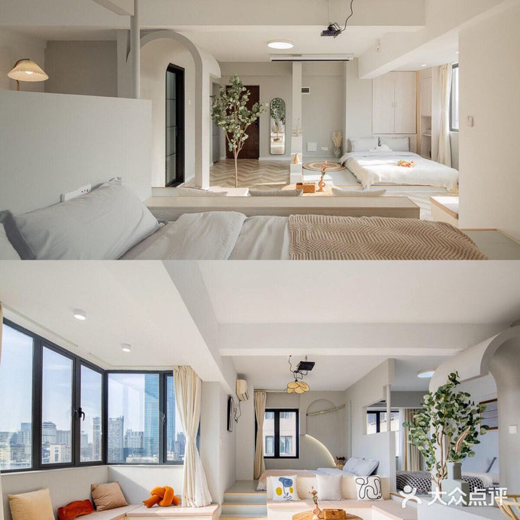 人均50住进杂志里❓长沙ins风民宿 五一广场