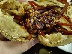 烧饼咸菜-老磁器口豆汁店(天坛店)