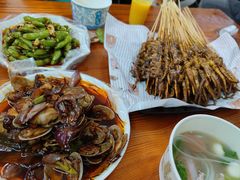 炒花甲-十里铺铁板鱿鱼