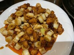 -东来菜馆•手抓海鲜家常菜•海鲜锅贴(鸽子窝店)