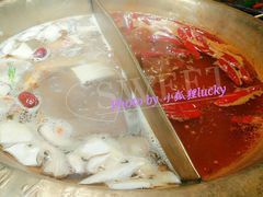 鸳鸯锅（麻辣＋菌汤）-渝利重庆火锅