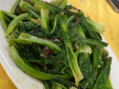 豆豉鲮鱼麦菜-顺发饭店