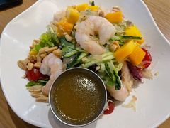 鲜柚芒果沙拉佐冰花酸梅酱-HELLO 27 意面·沙拉·帕尼尼