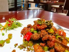 孜然羊肉-中国坊中餐厅(石家庄希尔顿酒店)