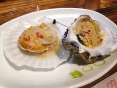 铁板蒜蓉海蛎子-松坂屋日料自助(长城路店)