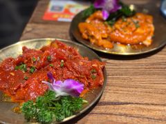 -明洞阿姨·韩式酱蟹烤肉·创意料理(三元桥店)