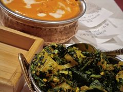 菠菜炒土豆-恒河传奇印度餐厅GANGES
