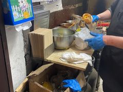 -小红车炸蛋葱油饼