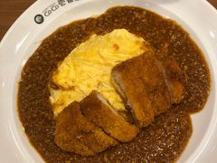 咖喱肉酱蛋包饭加炸猪排-COCO壱番屋(北京平安国际金融中心店)