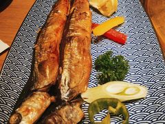 香烤秋刀鱼-久苑烧肉(世界城广场店)