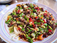 -歹歹的加个面过油肉拌面