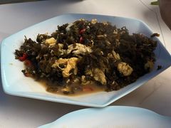 地衣菜炒蛋-黄牛肉馆·皖南土菜