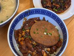 蛤蜊猪肝拌面+素鸡-沪西老弄堂面馆(定西路店)