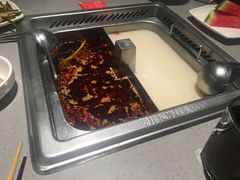 牛油麻辣锅底-海底捞火锅(八佰伴店)