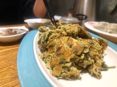 香椿炒鸡蛋-双合园·海鲜水饺青岛菜(品牌首店)
