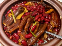 红腰豆焖鹅掌-客颂·客家宴(大壮国际广场店)