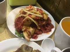 拌牛肉-多喜客海鲜烤肉自助烤场(百花红楼店)