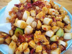 宫保鸡丁盖浇饭-兰州老马家美食(凤凰岭店)