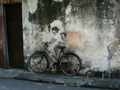 -槟城街头艺术街区