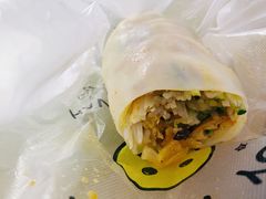 素卷馍加把子肉和卤蛋-安徽阜阳卷馍(西单店)