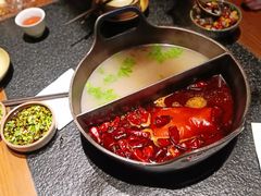 四季草本鸳鸯锅-盡膳口福跷脚牛肉火锅(北美新天地店)