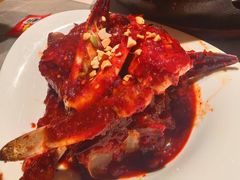 -草家酱蟹炭火烤肉店(珲春南路一店)