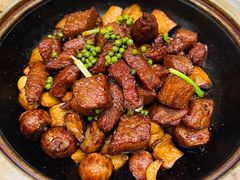 煎烹雪花肉眼-狮王府淮扬菜(新街口友谊店)