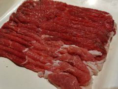水爆手切精选羊腿肉-京门老爆三·铜锅涮肉 爆肚(望京店)
