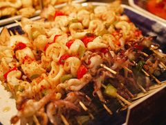 章鱼烤串-悉尼鱼市场