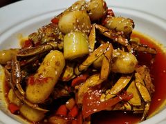 梭子蟹炒年糕-辣小鲜·南昌大排档(船山路店)