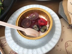 烤巧克力熔岩流心蛋糕-Mark&Mars Restaurant