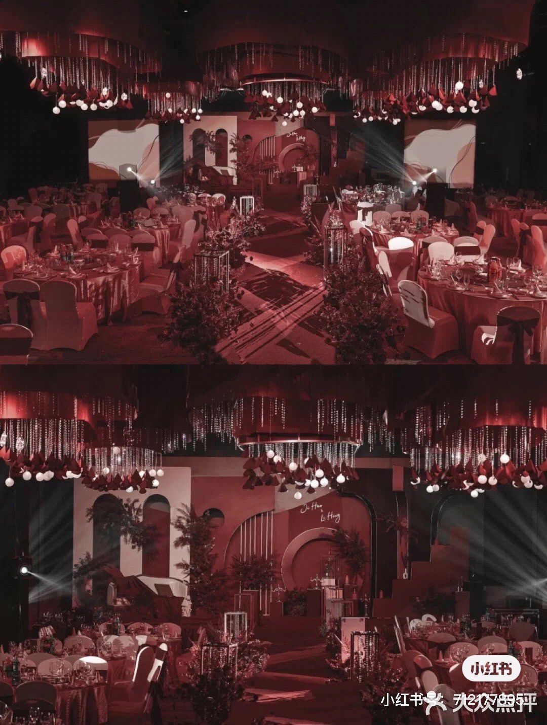 红色系婚礼| 一场勃艮第红与复古的炽烈碰撞