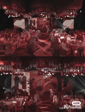 红色系婚礼| 一场勃艮第红与复古的炽烈碰撞