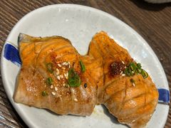 火焰三文鱼皮寿司-大雄寿司(中华广场店)