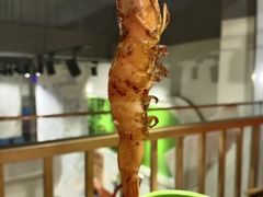 -山野的朋友露营炭火烤肉