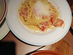 温泉蛋培根意面-萨莉亚意式餐厅(国和1000店)