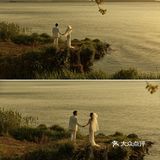 夕阳下的婚纱照,两个人的每一张我都很喜欢。