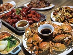 -嗨辣小聚·盘锦河蟹·海鲜烧烤龙虾(盘锦十年好店)