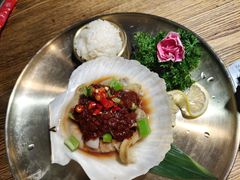 扇贝王-鑫釜山海鲜烧烤(鑫丰国际店)